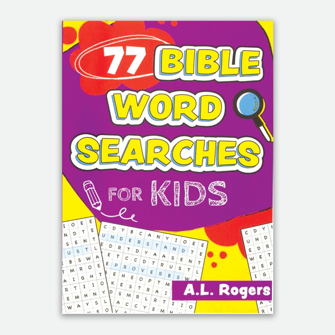 77 Bible Word Searches for Kids
