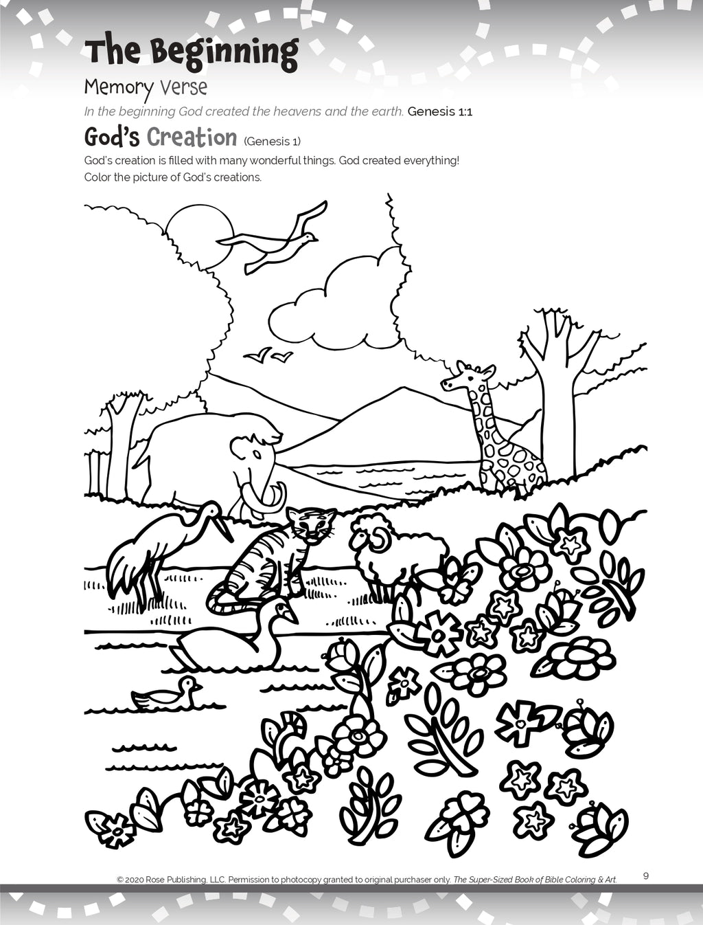 The Super Sized Book of Bible Coloring and Art